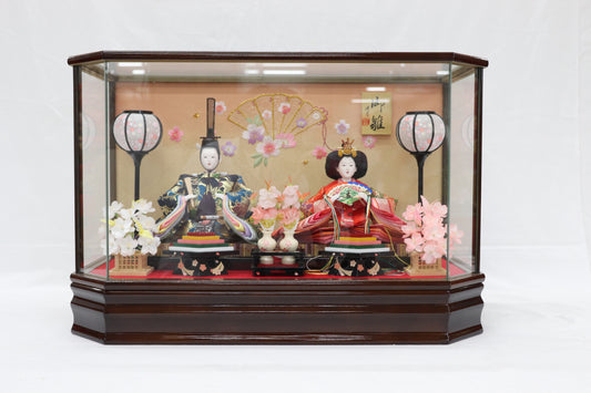 雛人形ガラスケース(60cmx28cmx36cm)