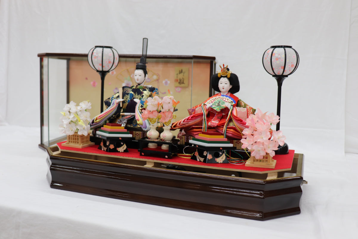 雛人形ガラスケース(60cmx28cmx36cm)