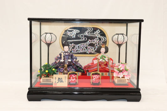 雛人形ガラスケース(51cmx31cmx37cm)