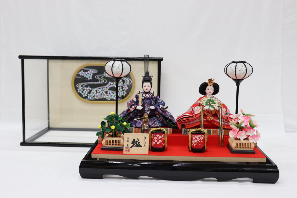 雛人形ガラスケース(51cmx31cmx37cm)