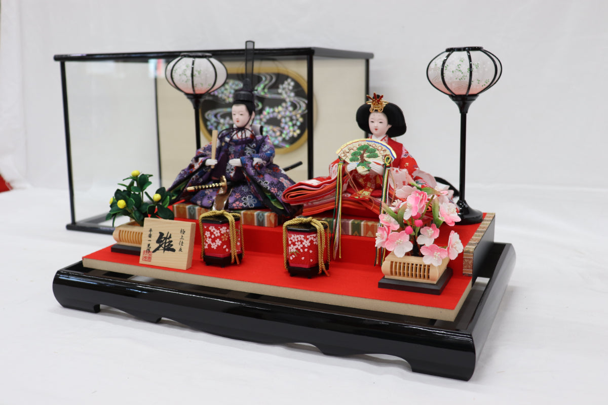 雛人形ガラスケース(51cmx31cmx37cm)