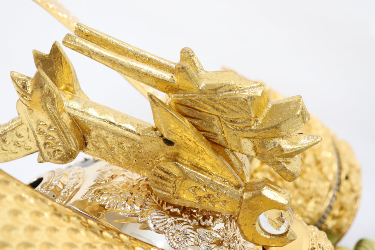 兜平飾り着用ケース五月人形セット (47cmx36cmx54cm)【送料無料】