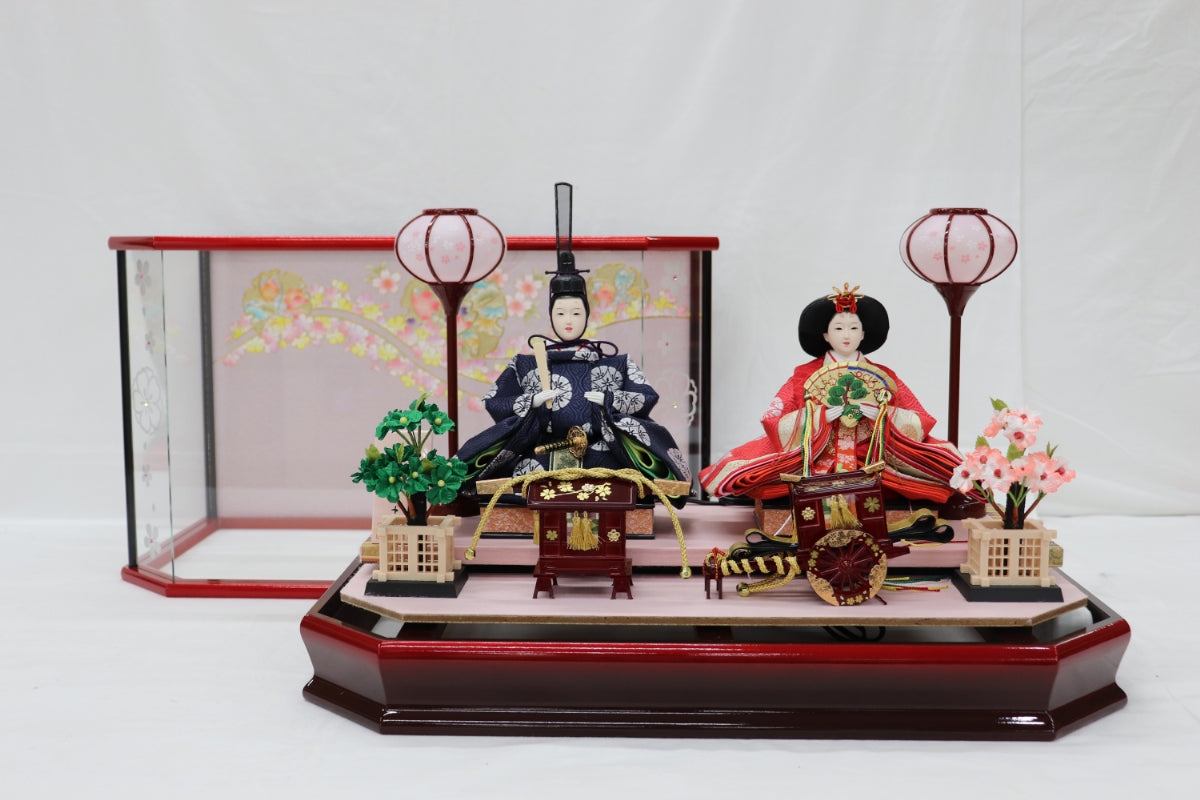 雛人形ガラスケース(54cmx32cmx38cm)