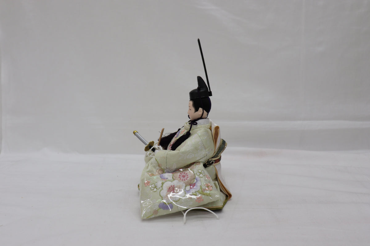 収納五人飾り雛人形セット(60cmx58cmx68cm)
