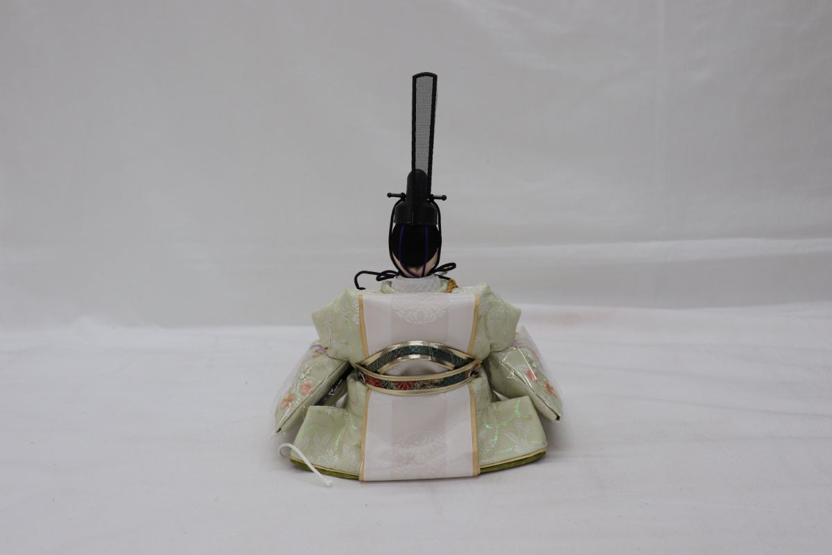 収納五人飾り雛人形セット(60cmx58cmx68cm)