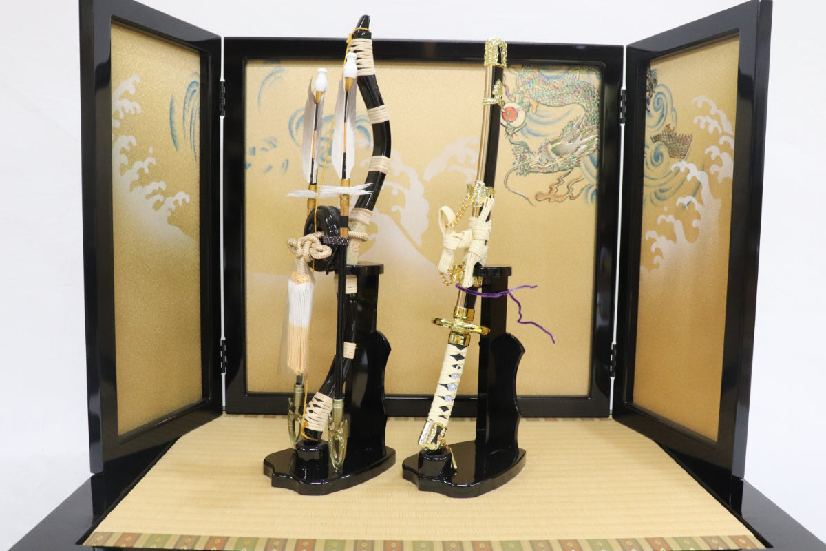 兜平飾りセット (60cmx40cmx48cm)【送料無料】