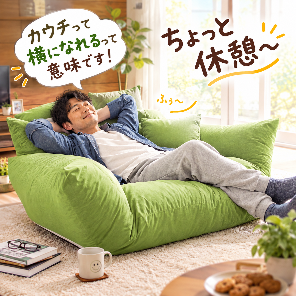 カウチソファ　1~2人
