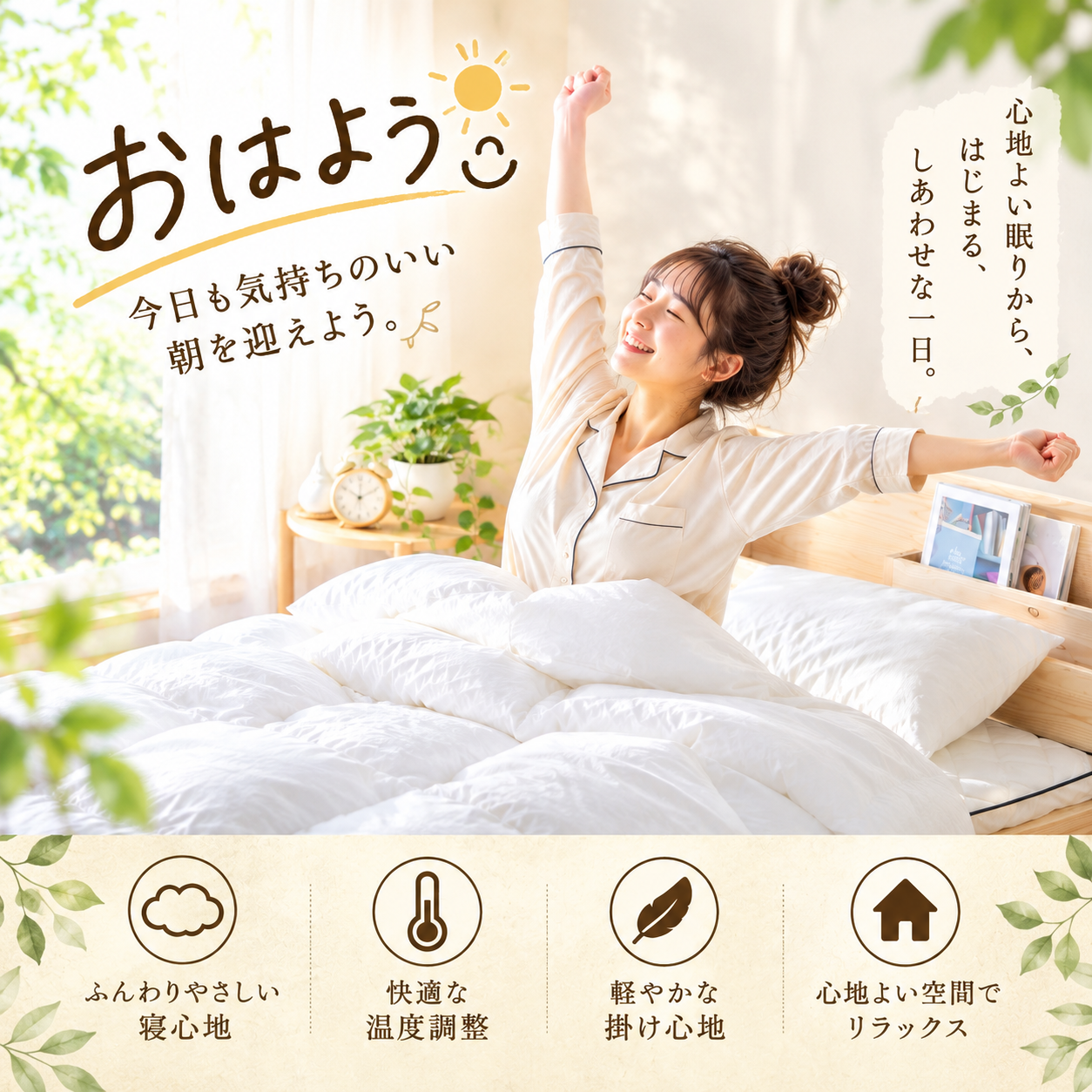 お布団・羽毛布団・絨毯・クッション・ラグ