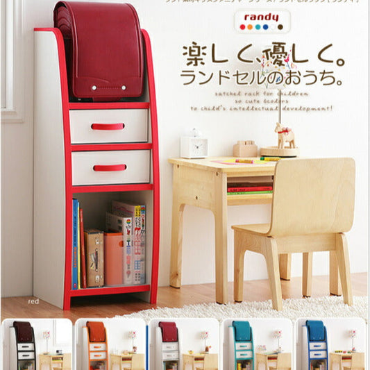 ソフト素材キッズファニチャーシリーズランドセルラック randyランディ