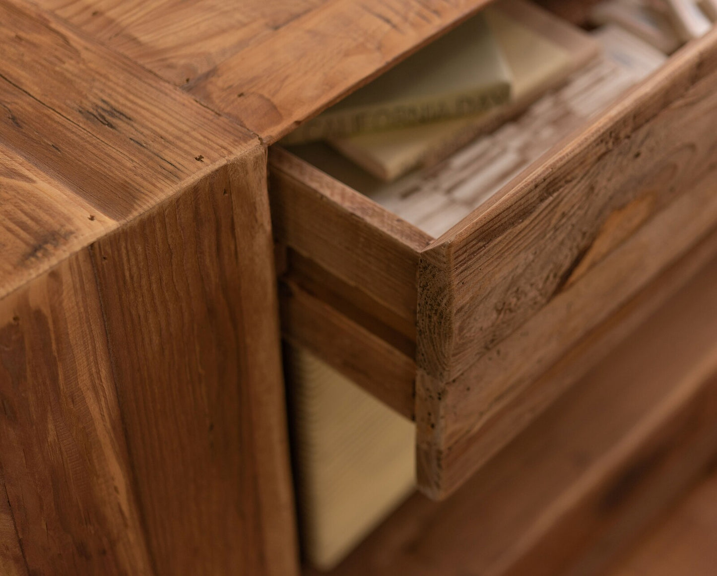 コンソール キャビネット 木製 収納棚 リビング収納 古材 ヴィンテージ コンソールテーブル サイドボード