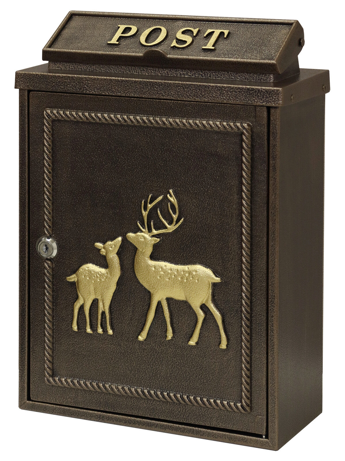鋳物壁掛けポスト　Deer-ディアー-　