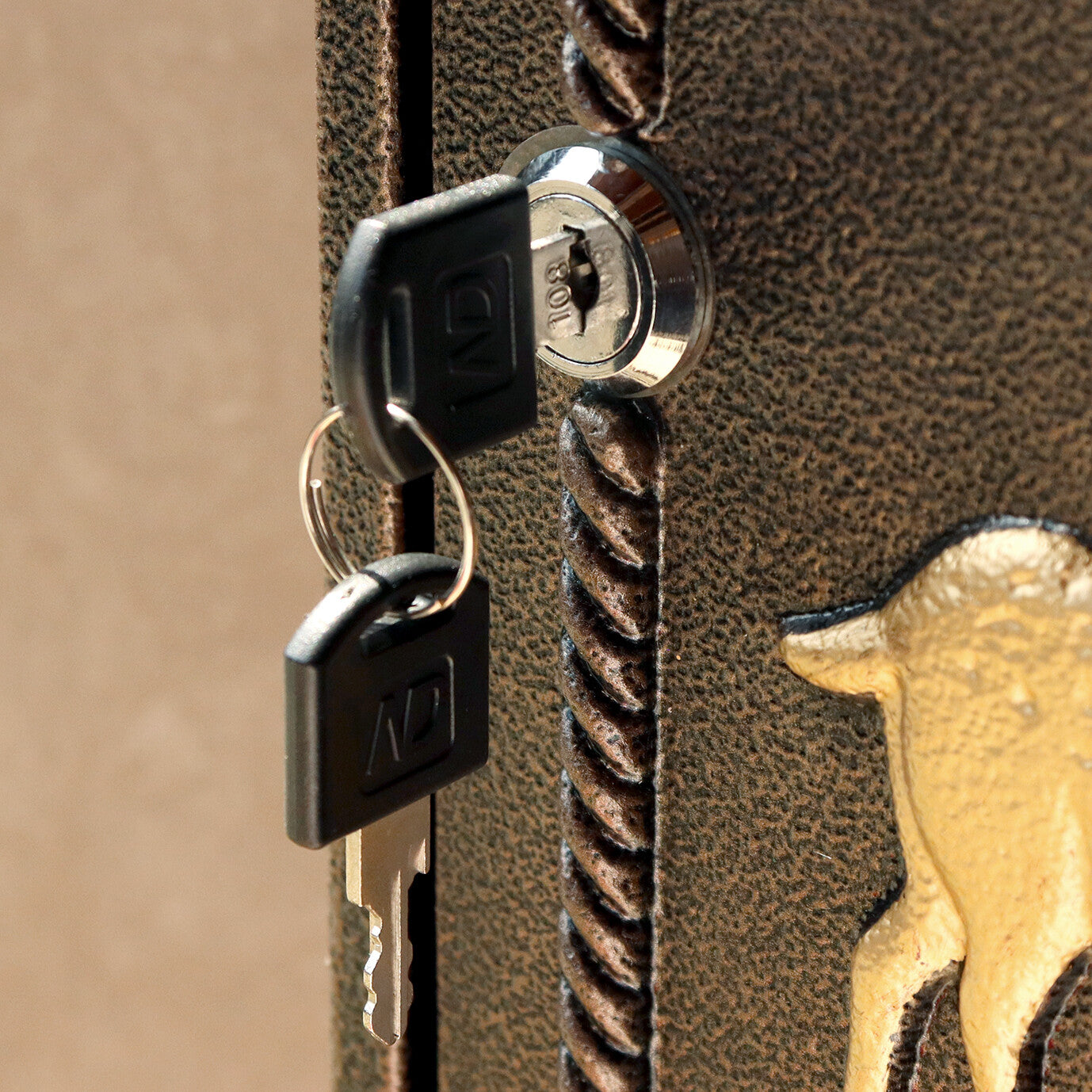 鋳物壁掛けポスト　Deer-ディアー-　