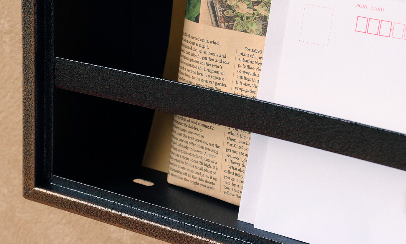 鋳物壁掛けポスト　Musical note-ミュージカルノート-　