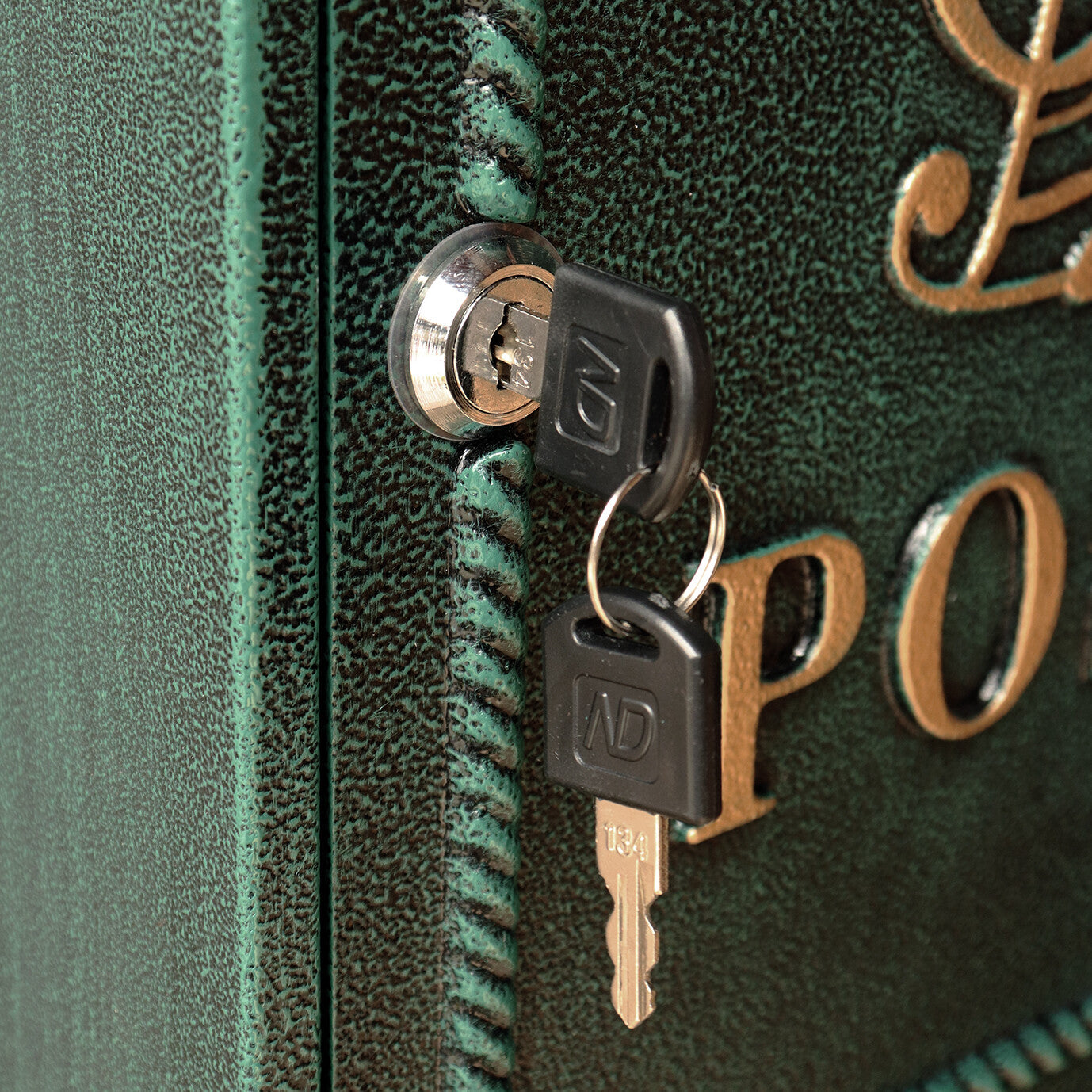 鋳物壁掛けポスト　Musical note-ミュージカルノート-　