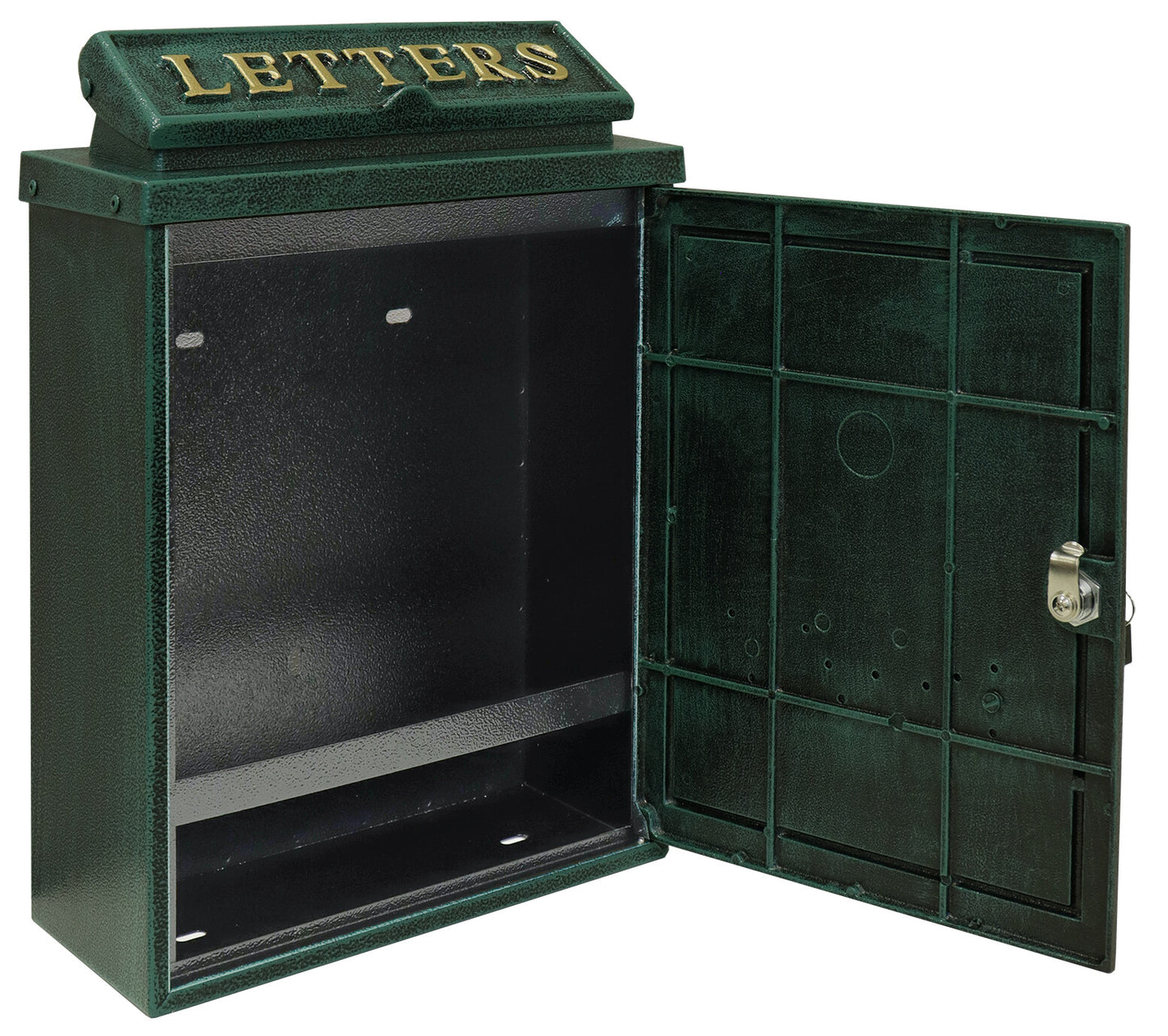 鋳物壁掛けポスト　Clover-クローバー-