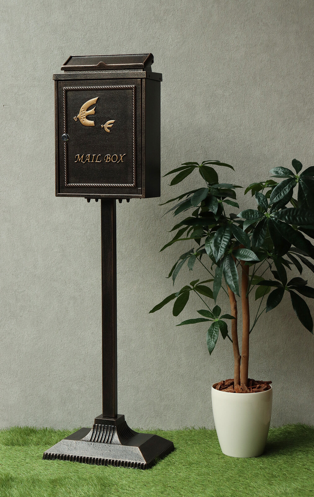 鋳物スタンドポスト　Kotorino-コトリノ