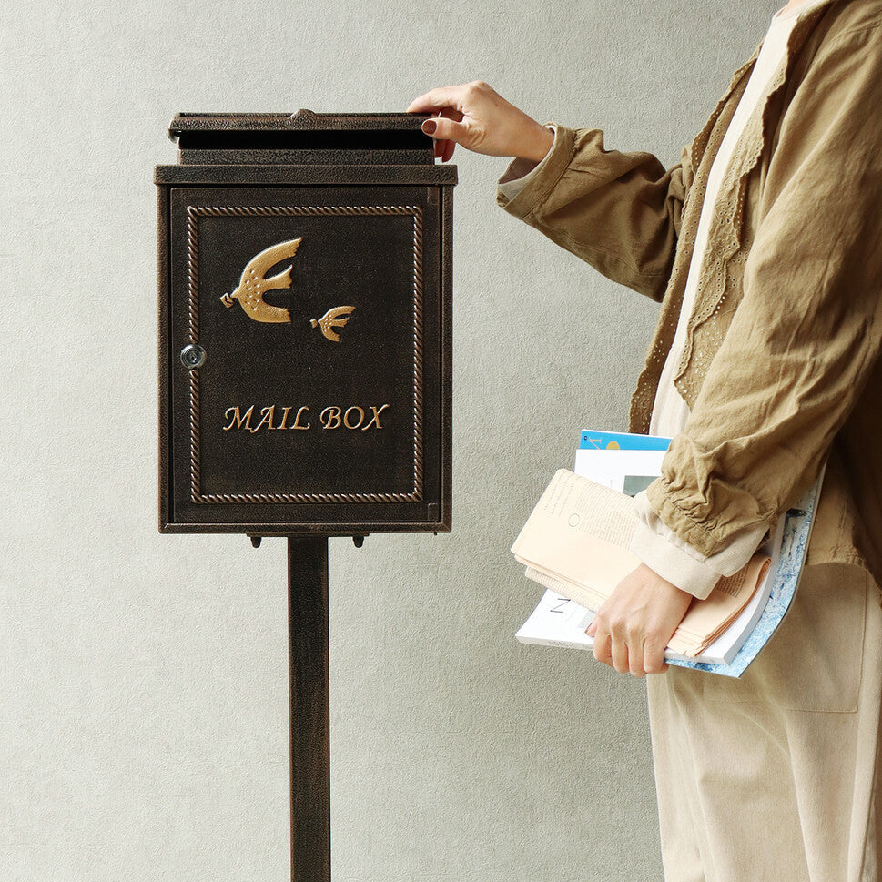 鋳物スタンドポスト　Kotorino-コトリノ