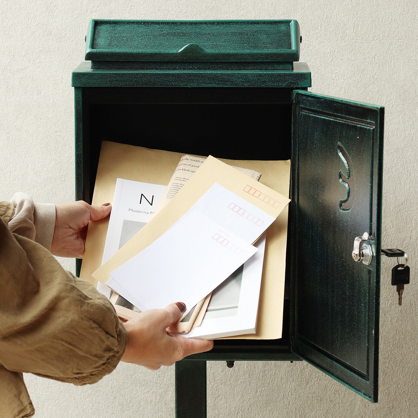 鋳物スタンドポスト　Kotorino-コトリノ