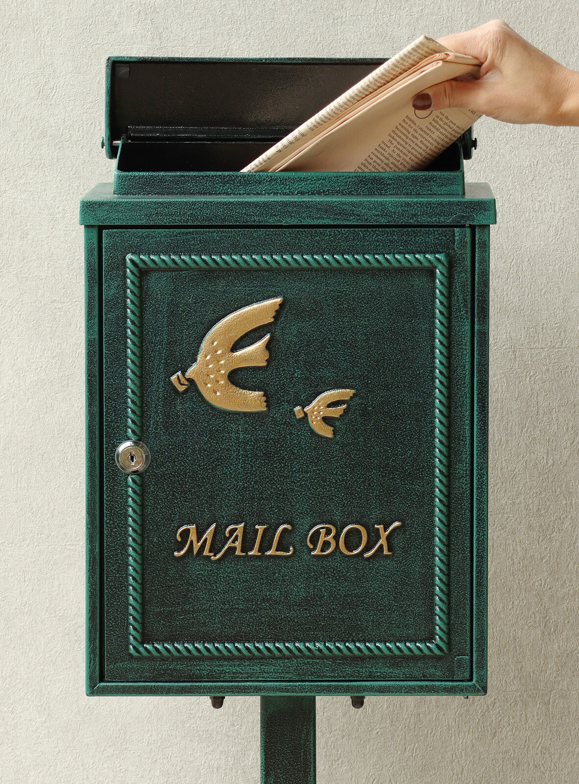 鋳物スタンドポスト　Kotorino-コトリノ