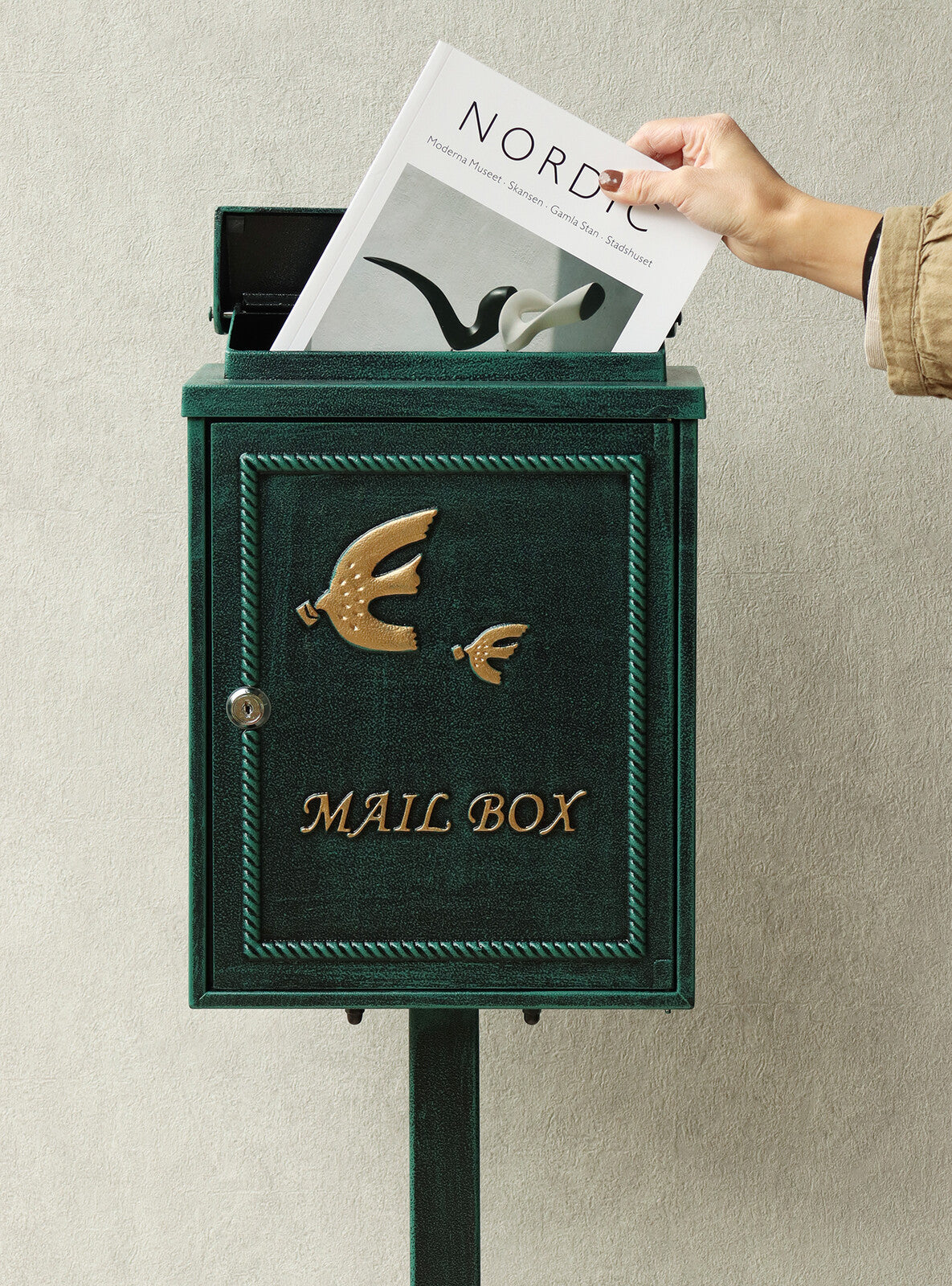 鋳物スタンドポスト　Kotorino-コトリノ