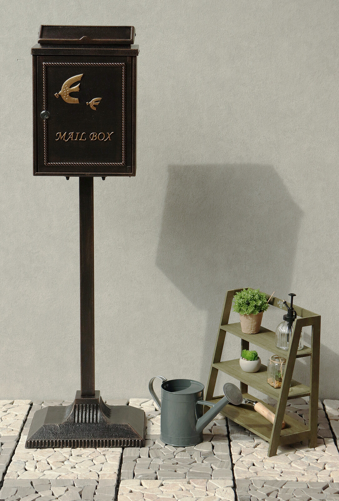 鋳物スタンドポスト　Kotorino-コトリノ