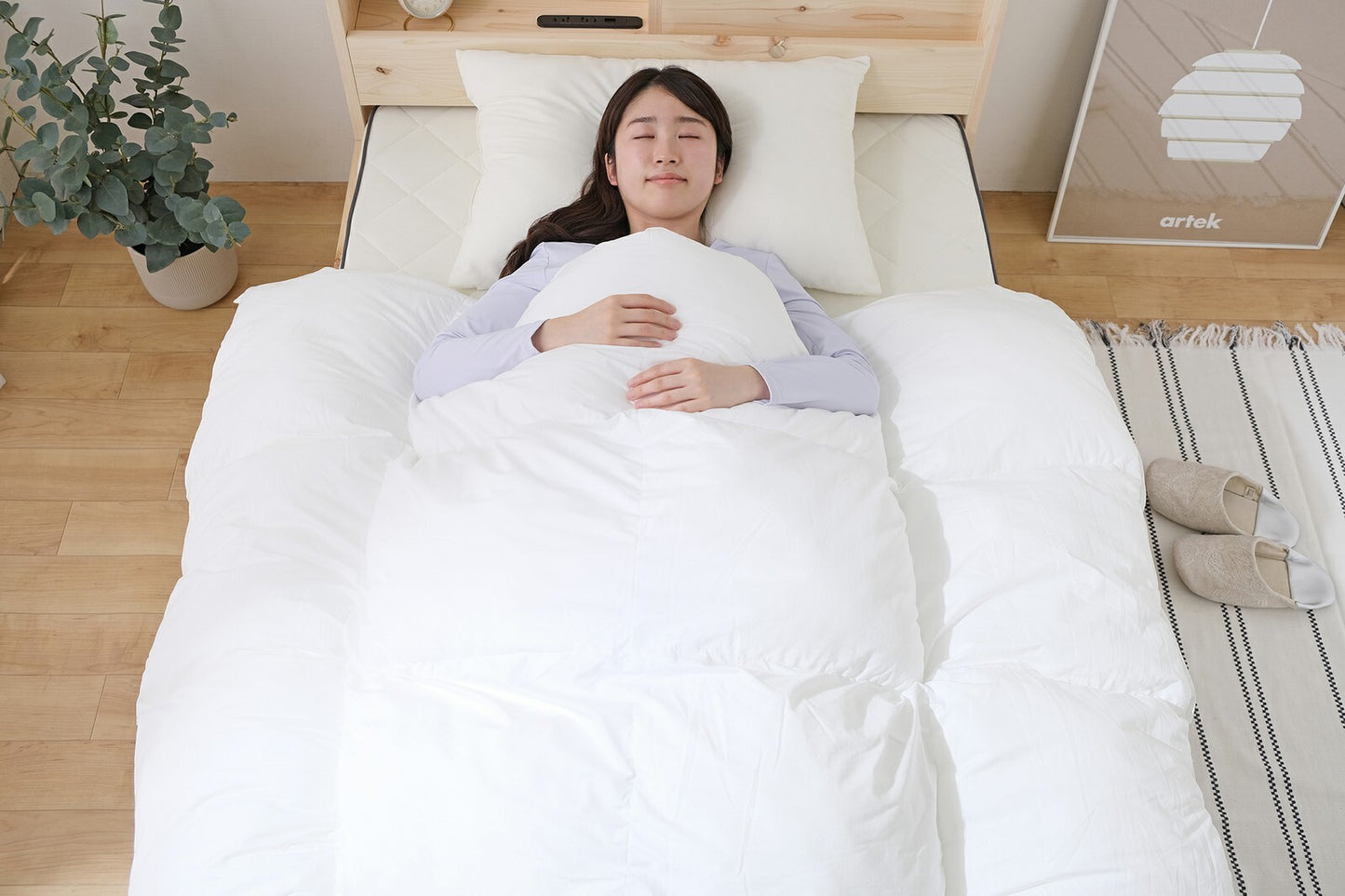 吸放湿　さらさら掛けふとん