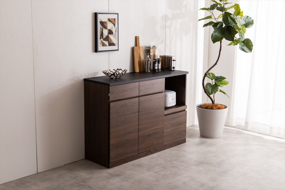 【幅120cm】 Koti キッチンカウンター