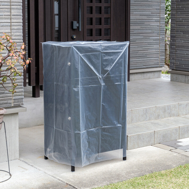 DELIO宅配ボックス 2ドア ハイタイプ BK/BR/GN/WH