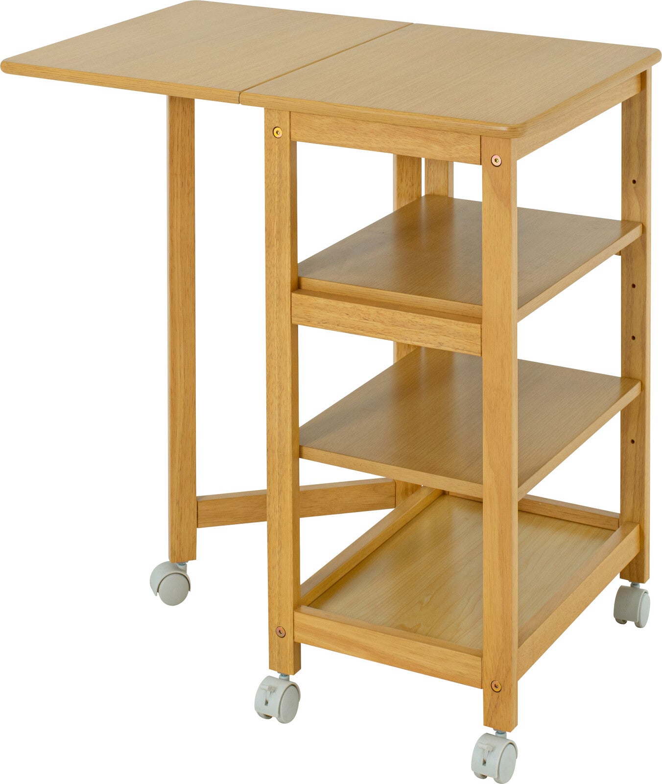 片バタキッチンワゴン 3段 4段