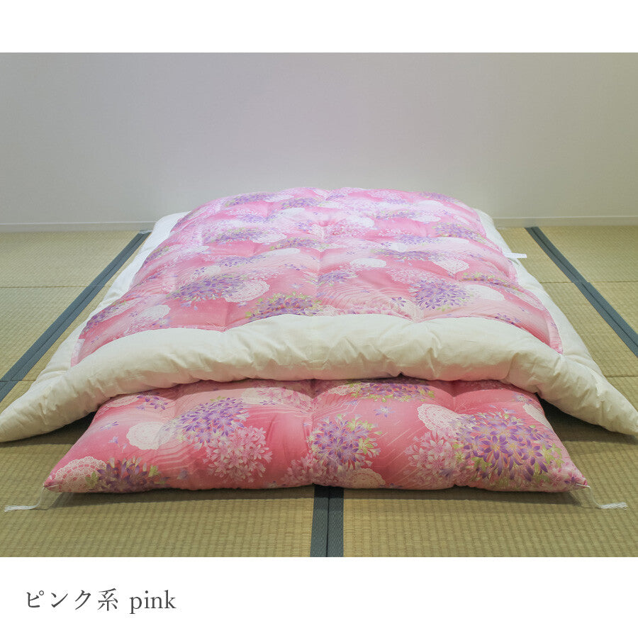 【日本製】匠の手作り綿わたふっくら掛け布団　❷ー❶