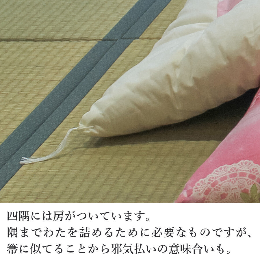 【日本製】匠の手作り綿わたふっくら掛け布団　❷ー❶