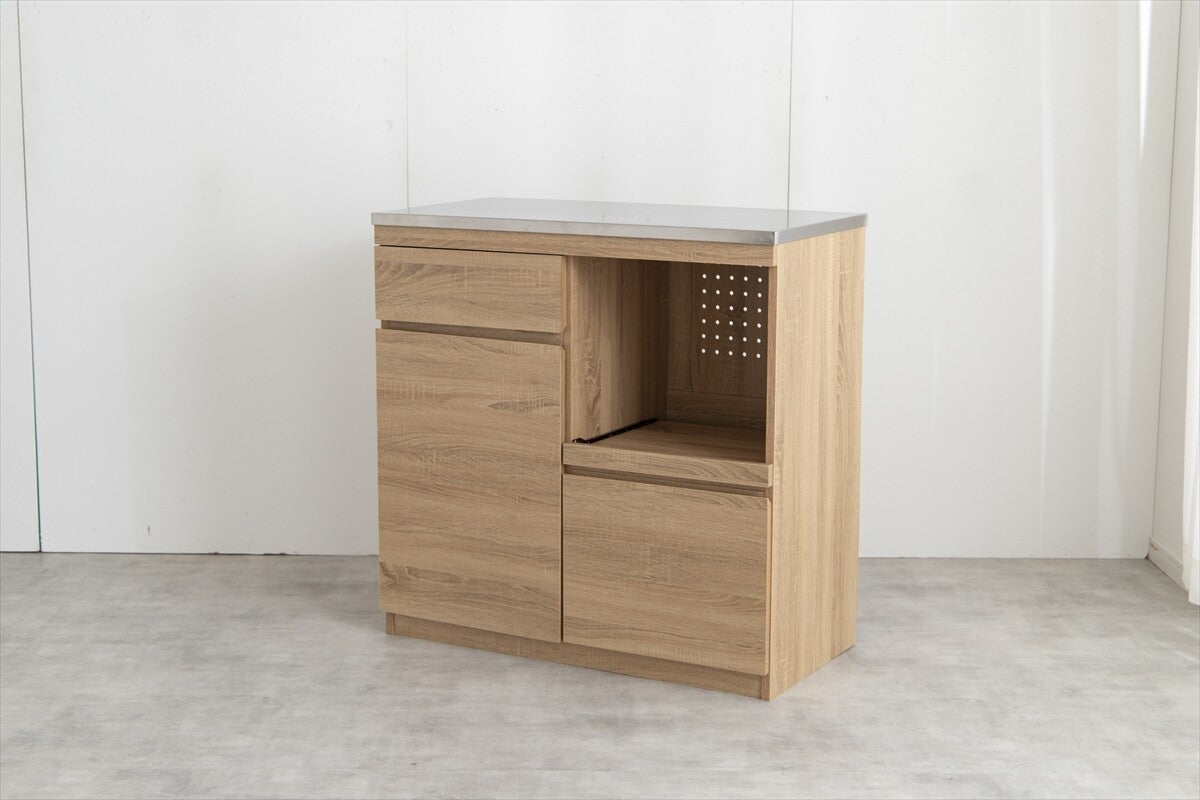 【幅90cm】Feliz ステンレス天板レンジ台