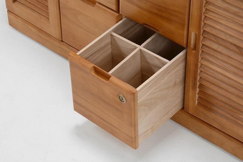 天然木鍵付き引き出しいっぱいFAX台 コンセント付き 76cm幅 96cm幅