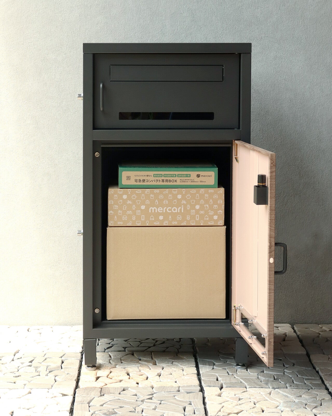 宅配ボックス付ポスト　Lauro-ラウロ-