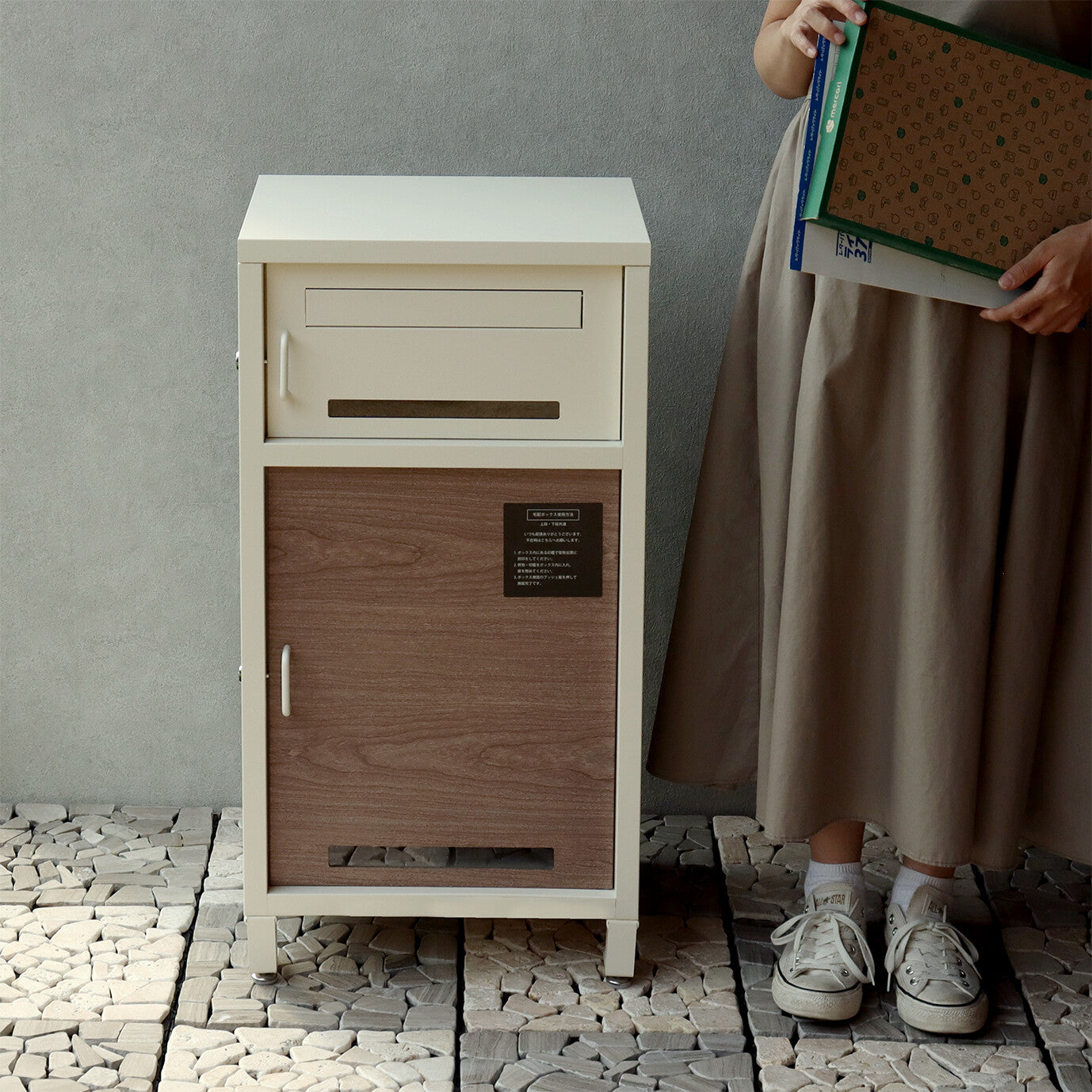 宅配ボックス付ポスト　Lauro-ラウロ-