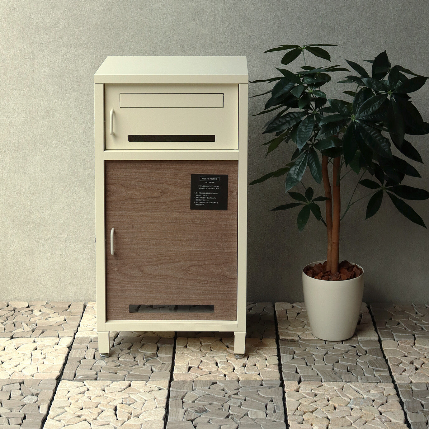 宅配ボックス付ポスト　Lauro-ラウロ-