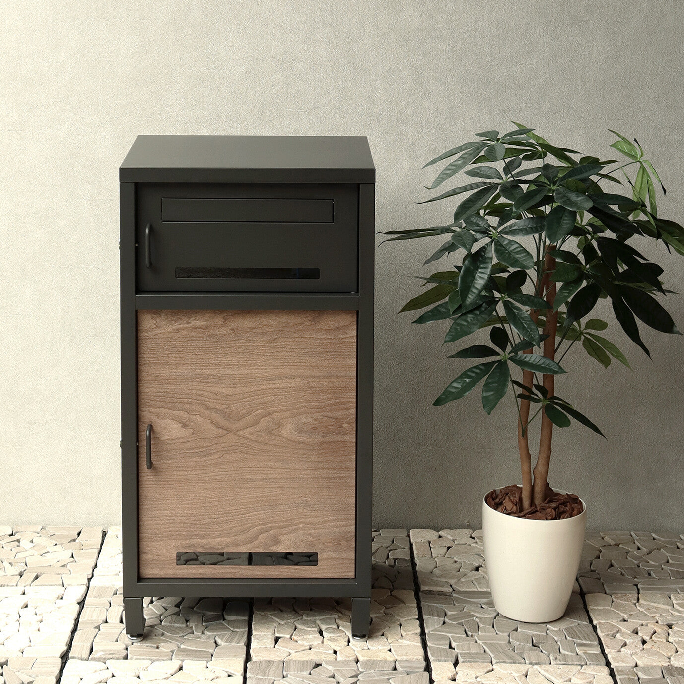 宅配ボックス付ポスト　Lauro-ラウロ-