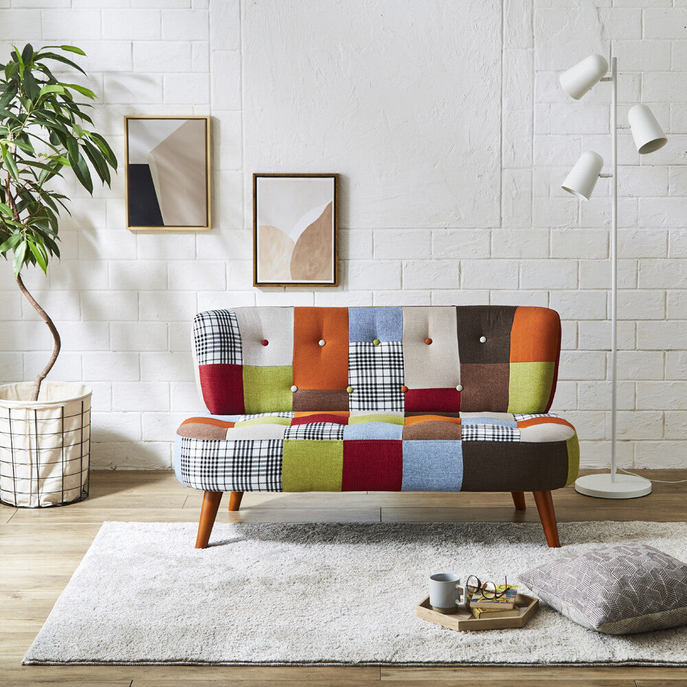 ソファー 2人掛け カラフル 可愛い おしゃれ