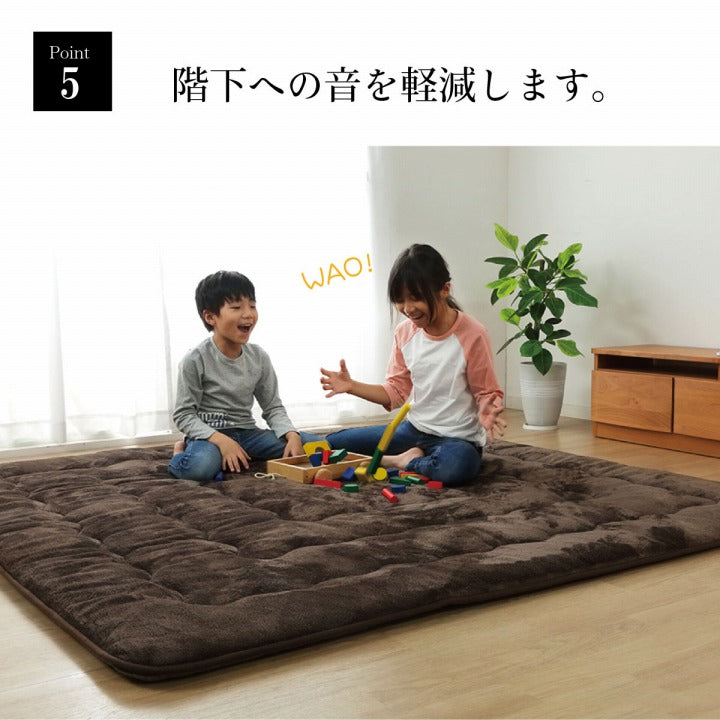 こたつ敷き布団・ラグ 正方形・長方形｜撥水・蓄熱断熱6層タイプ