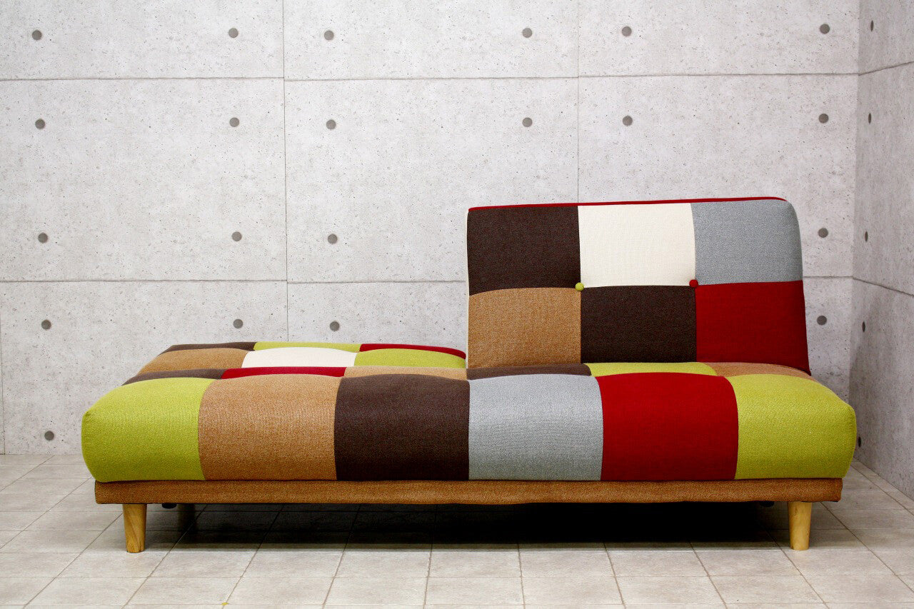 ソファベッド リクライニング セパレート カラフル