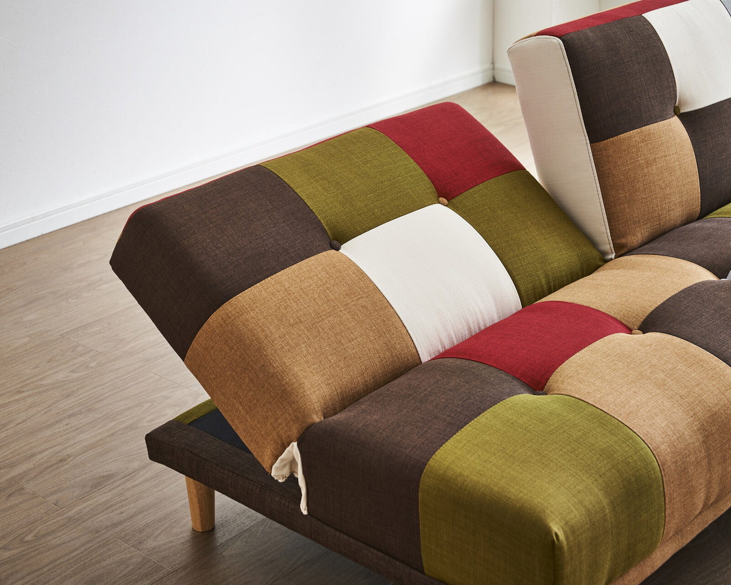 ソファベッド リクライニング セパレート カラフル