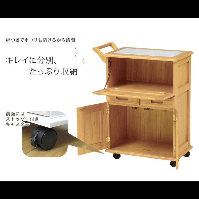 キッチンワゴン-MW-　完成品　★当店キッチンカウンター部門売上数NO.2　