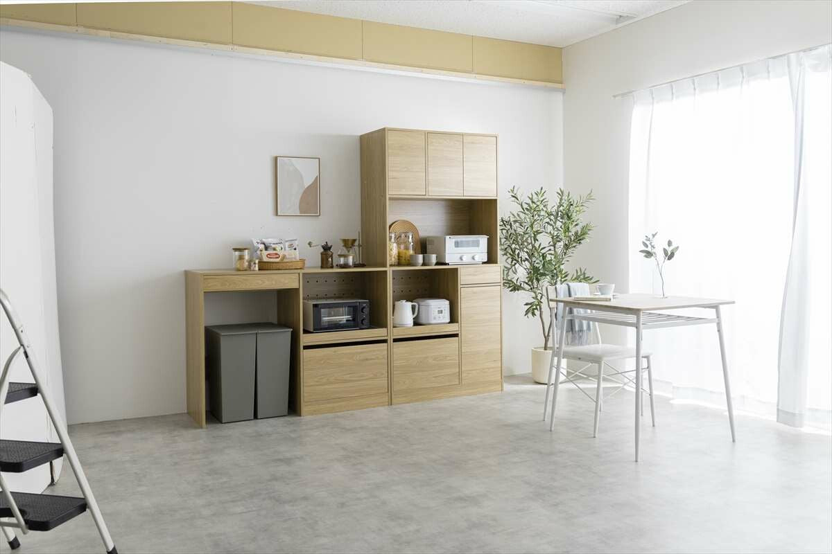 【幅88cm】Conina 食器棚