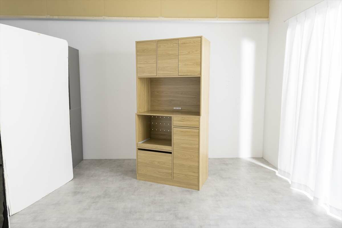 【幅88cm】Conina 食器棚