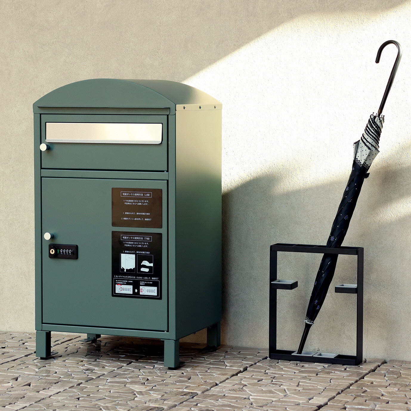 宅配ボックス付ポスト　Zita-ジータ-