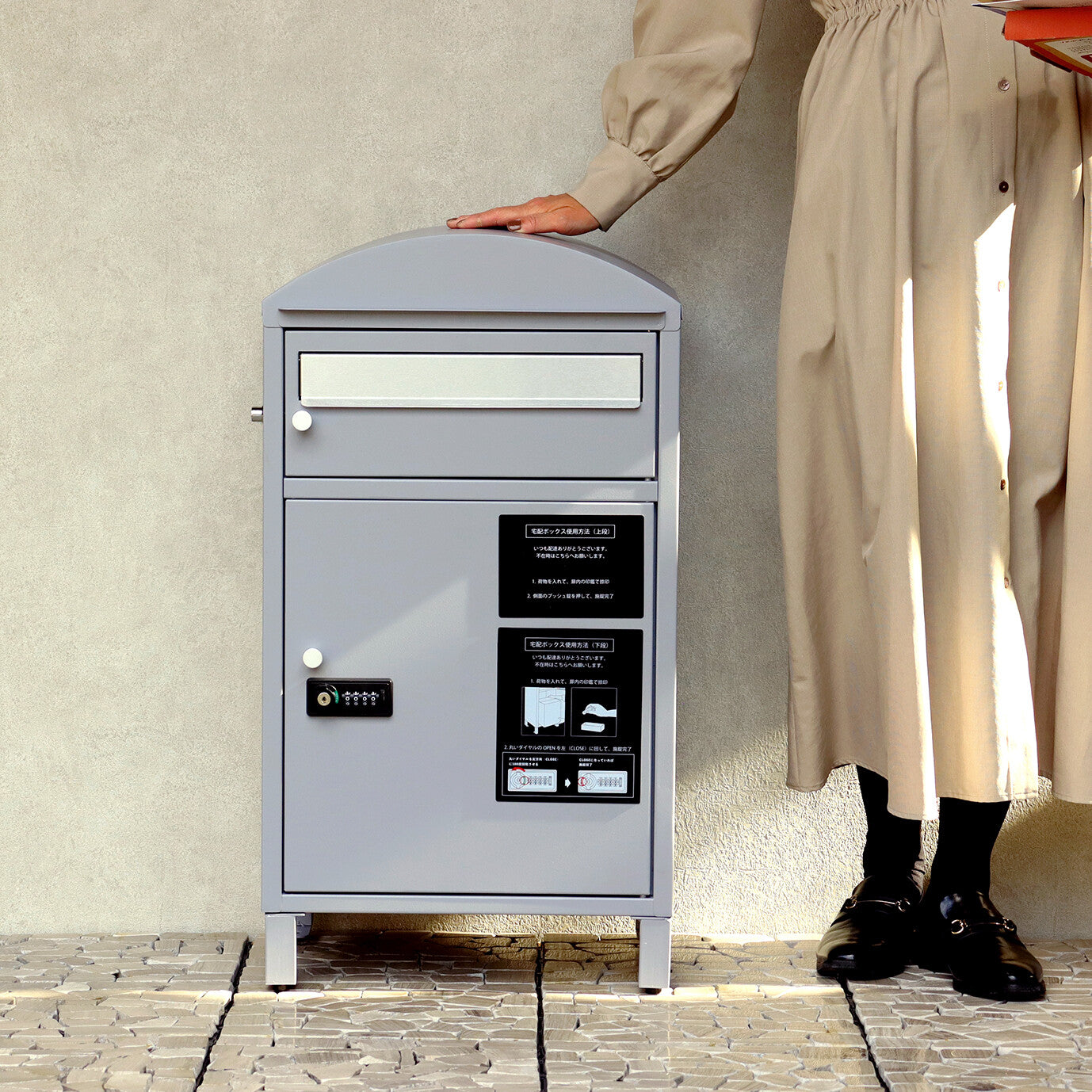宅配ボックス付ポスト　Zita-ジータ-
