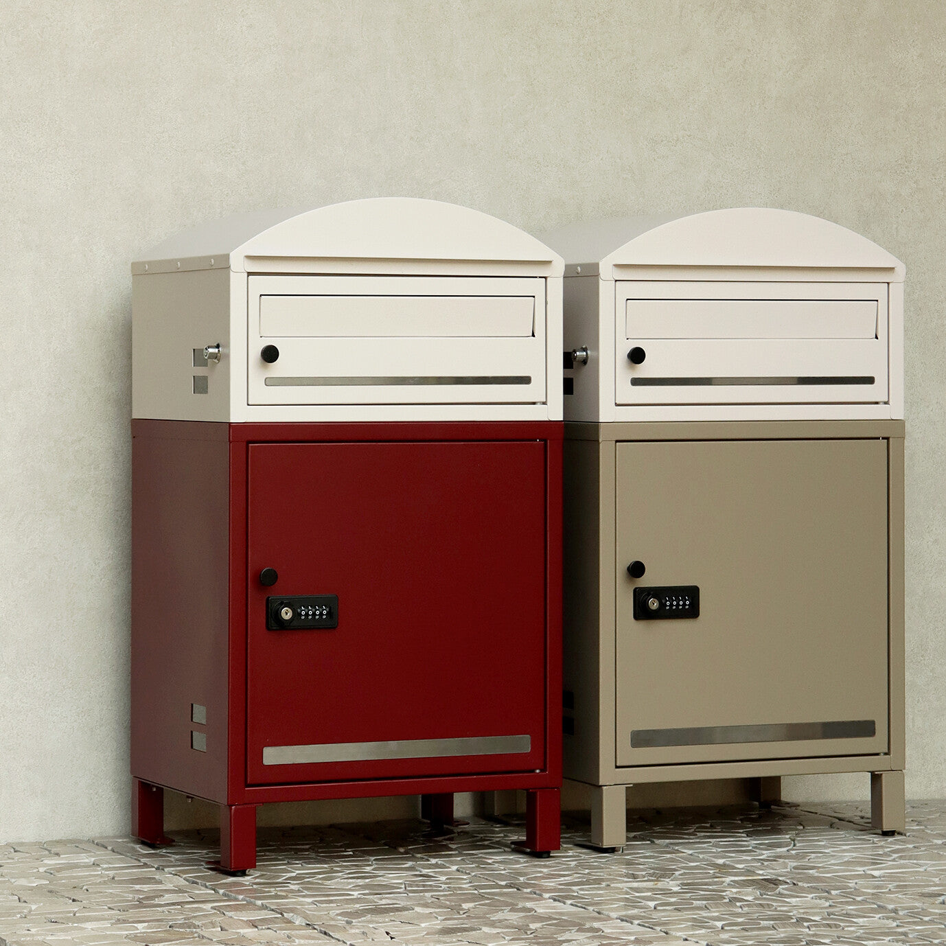 宅配ボックス付ポスト　Remo-レーモ-