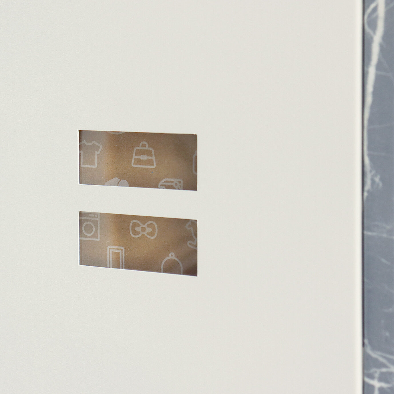 宅配ボックス付ポスト　Pietro-ピエトロ-　宅配2段タイプ