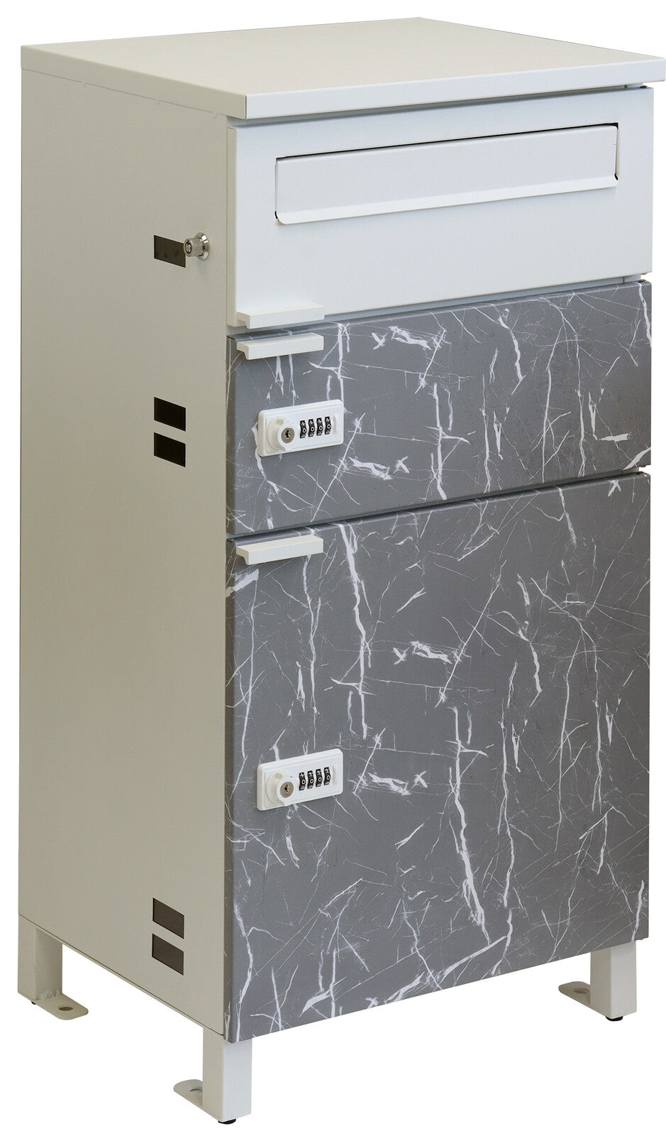 宅配ボックス付ポスト　Pietro-ピエトロ-　宅配2段タイプ