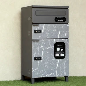 宅配ボックス付ポスト Pietro-ピエトロ- 宅配2段タイプ